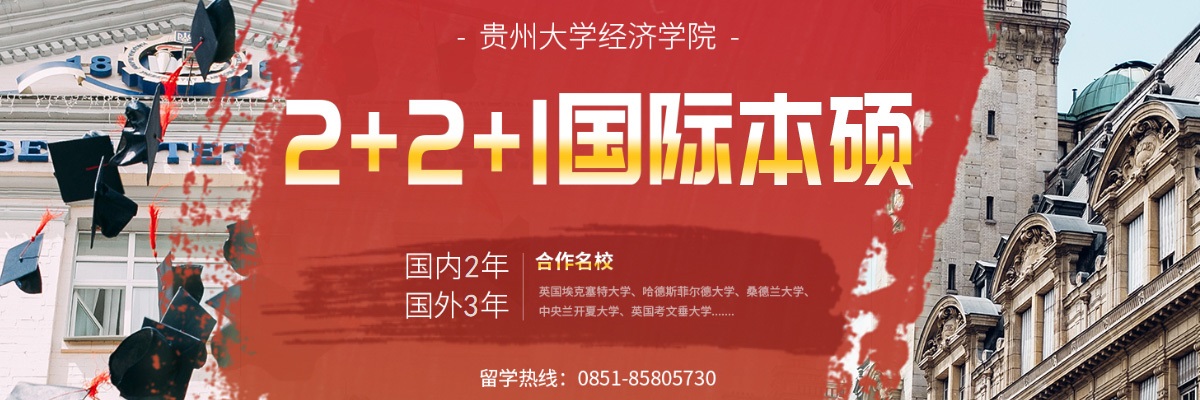 贵州大学经济学院2+2+1国际...